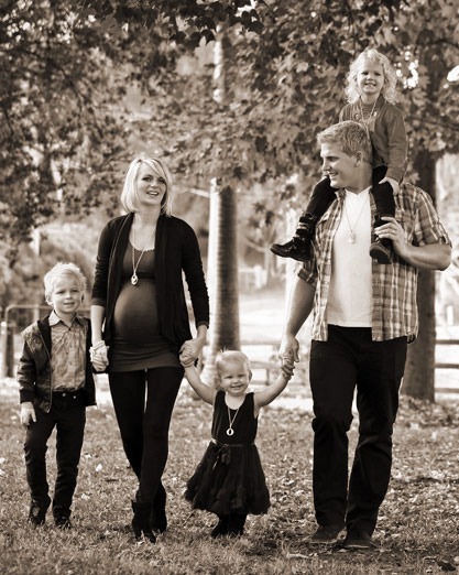 Ben Hannant and Family